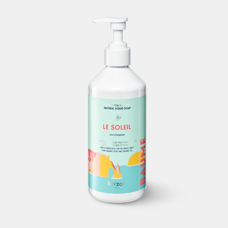Natural Scented Body Soap Le Soleil – Coconut & Frangipani