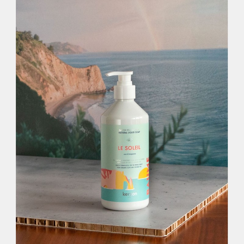 Natural Scented Body Soap Le Soleil – Coconut & Frangipani