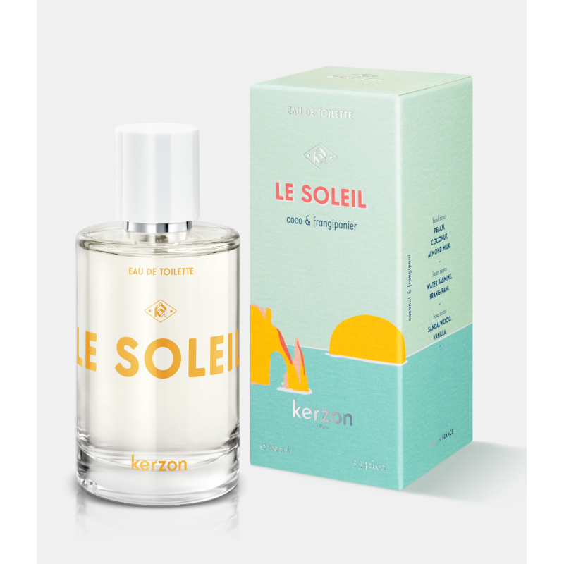 〈美品〉ケルゾン　太陽|ソーラーグルマンな香りkerzon LE SOLEIL Eau de toilette Le Soleil - coconut & frangipani